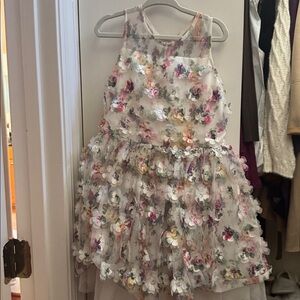 Floral 3D Applique Dress